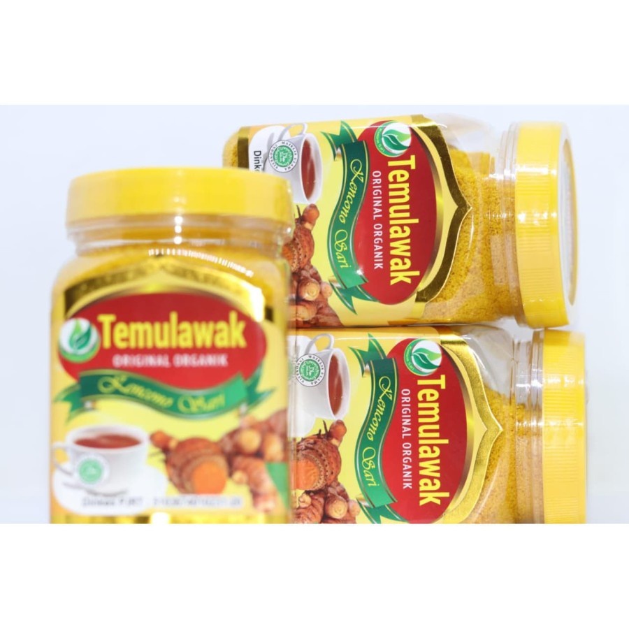 

Temulawak Organik Kencono Sari 250 gram Asli Original