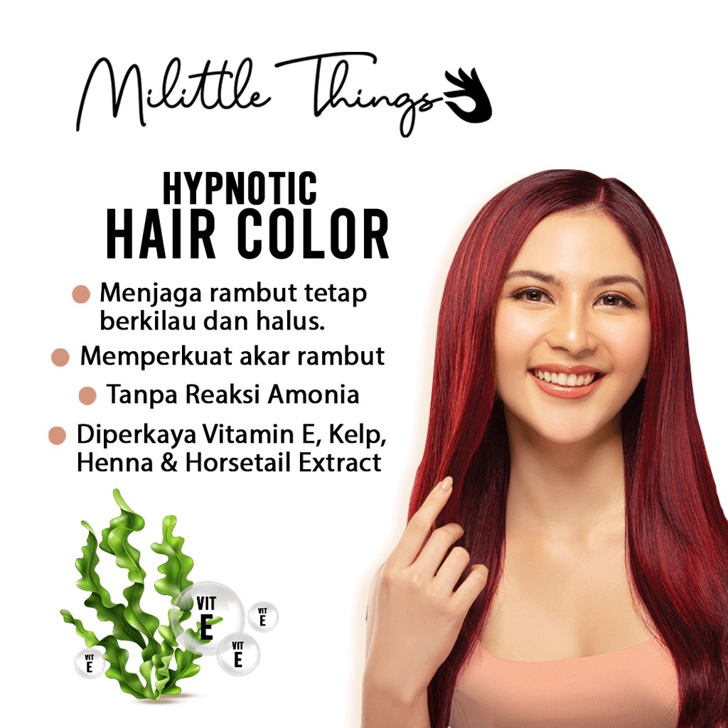 ⭐️ Beauty Expert ⭐️  Milittle Things Hypnotic Hair Color - Pewarna Rambut