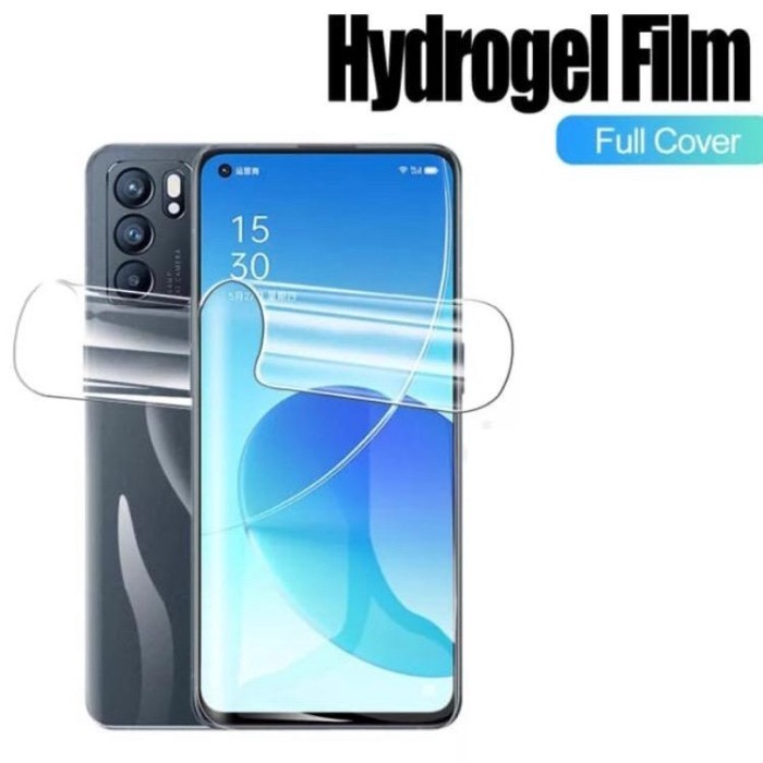 TECNO POVA 2 SPARK 7 SPARK 7 NFC SPARK 6 GO SPARK 7 PRO ANTI GORES HYDROGEL FULLSET FRONT BACK CLEAR BENING SCREEN GUARD ATAU ANTI JAMUR BELAKANG FULLBODY