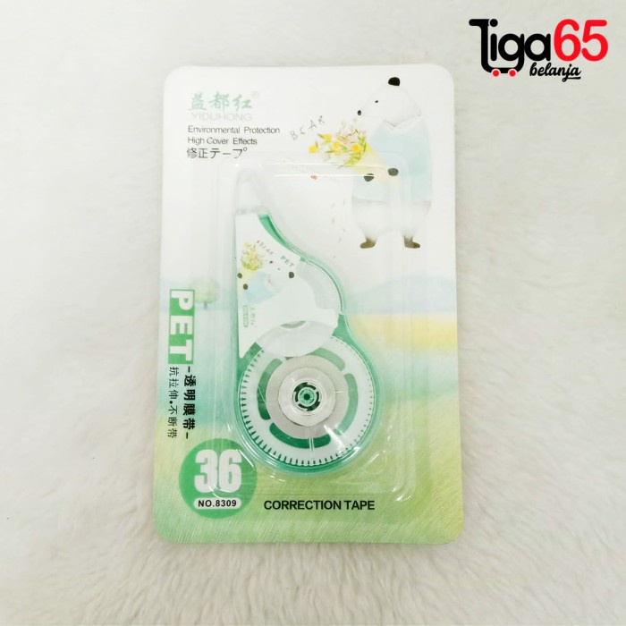 

Mudah 365 Correction Tape Tip Ex Roll Pita Koreksi 5Mmx36Cm Kode 8309 Gilaa!!!