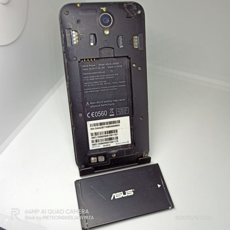 Asus Zenfone Go Baterai Original Asus Z00sd Matot Mati Untuk Jagalan Kanibalan Shopee Indonesia
