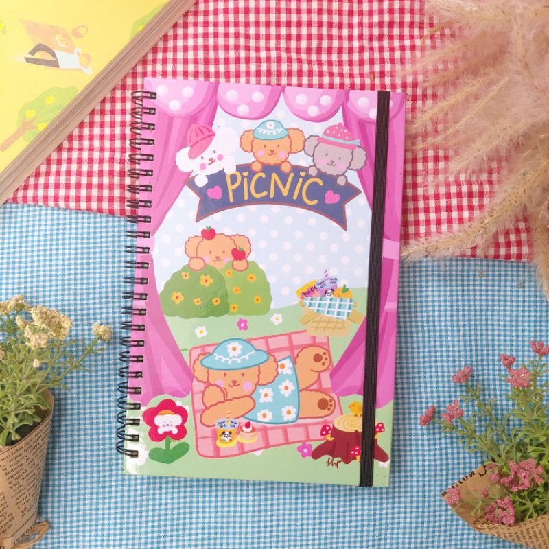 

NoteBook POODLE PICNIC