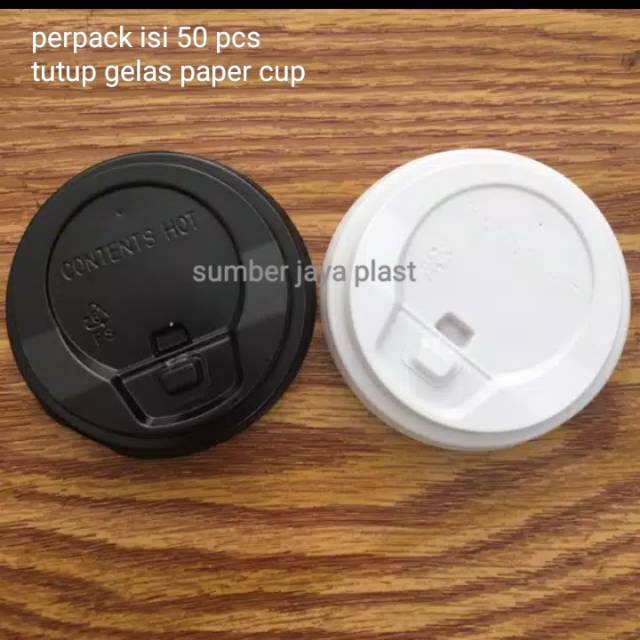 Tutup gelas paper cup/kopi