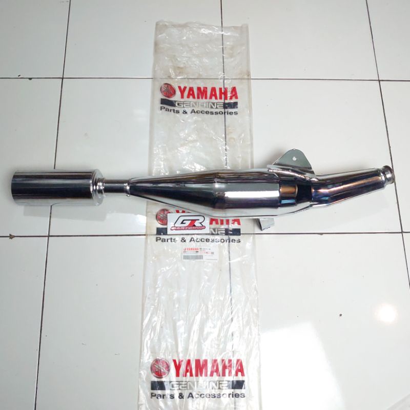 Jual KNALPOT SILENCER F1ZR ORI YGP FIZR FIZ F1Z R CHROME PERUT EXHAUST EKSHAUST MUFFLER MUFLER KENAL