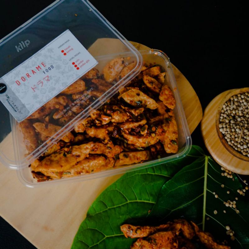 

(TERENAK) Basreng Stik 100gr Kemasan Box