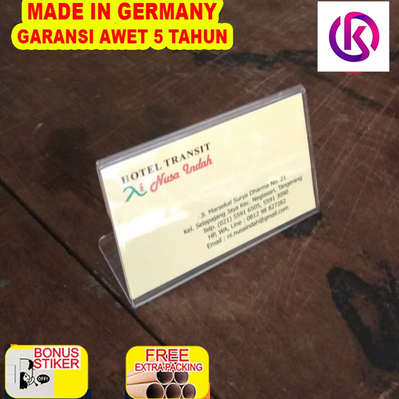 

Promo Sign Holder akrilik - akrilik murah - Papan nama acrylic