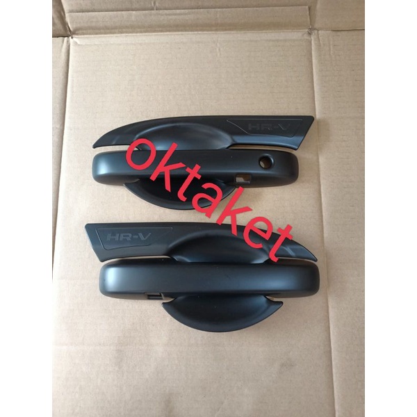 paket outer handle depan Honda HRV 2022 HITAM &amp; chrome