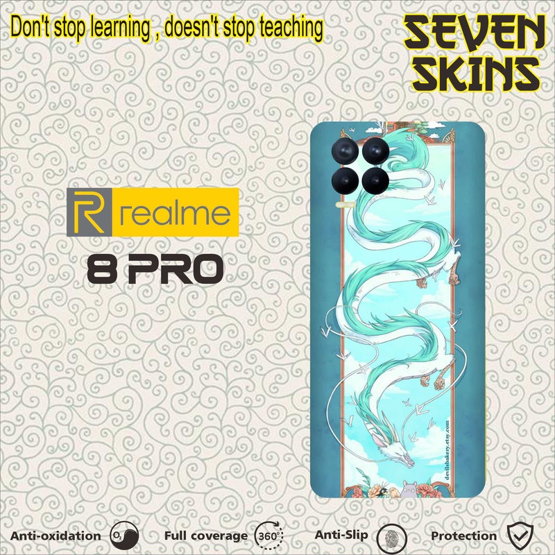 SKIN HANDPHONE DAPAT 2 PCS  REALME 8 PRO NAGA