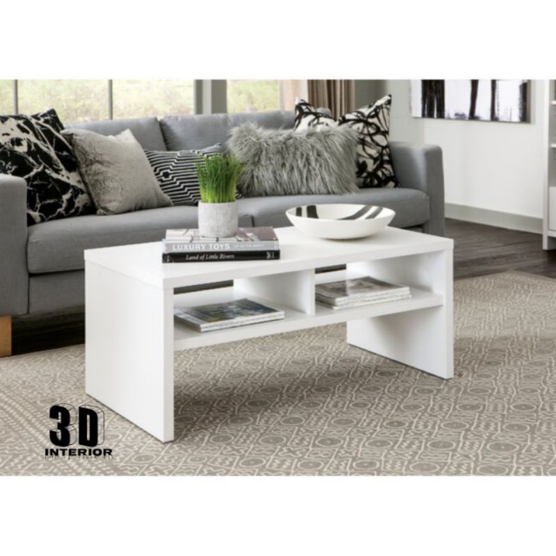 (Bisa Custom) HPL Meja Ruang Tamu Minimalis