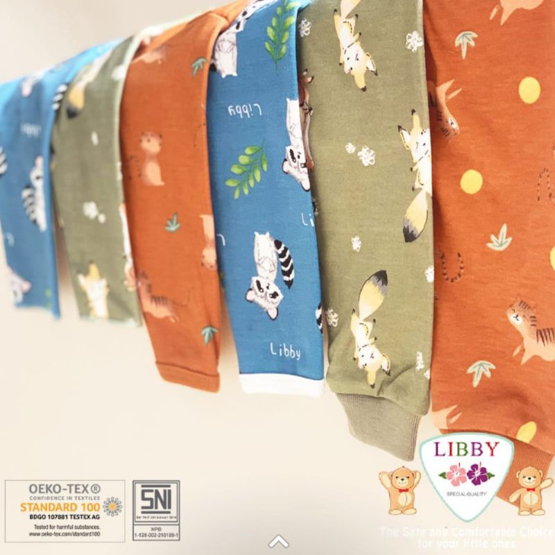 [ S - 2L ] Setelan Libby PANJANG NEW Terbaru / Pakaian Anak Unisex Terbaru Island Explorer Lengan Celana Panjang | Bwr