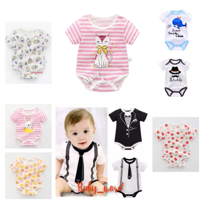 Jumper pendek bayi fashion (sni)