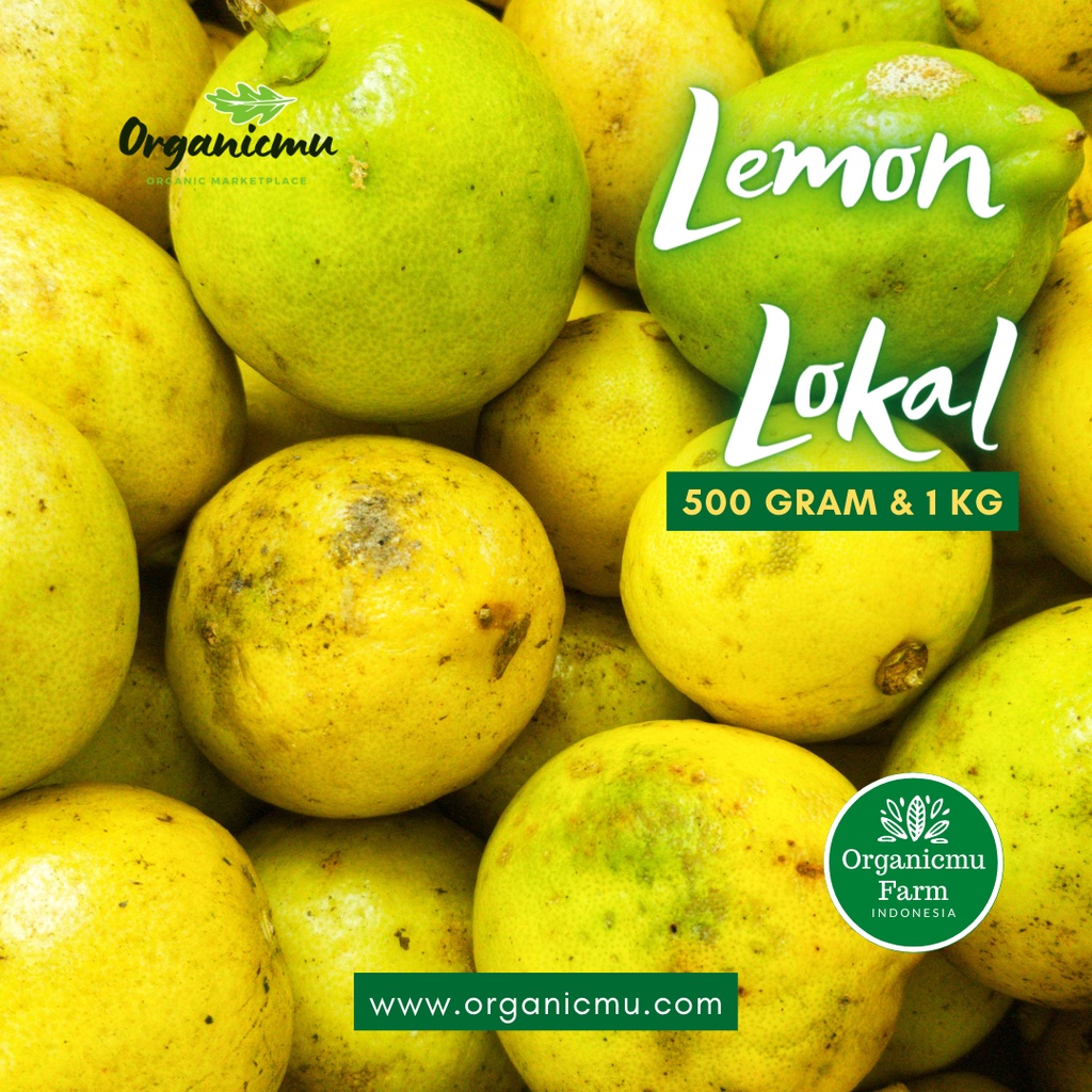 

Organicmu - Lemon Lokal 1 kg