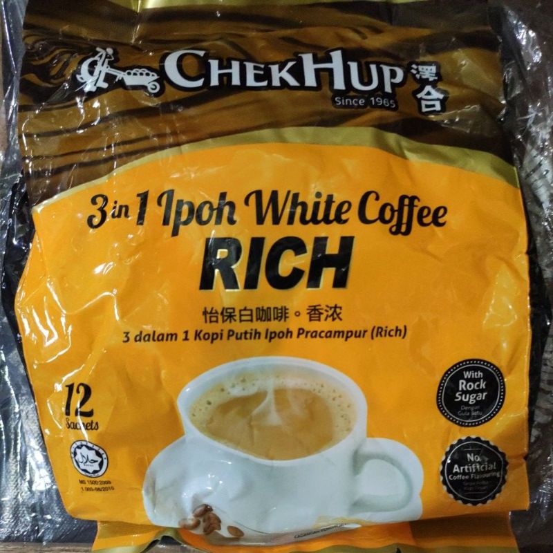 

Kopi White Check Up 3 in 1 Ipoh Rich exp 14/07/23