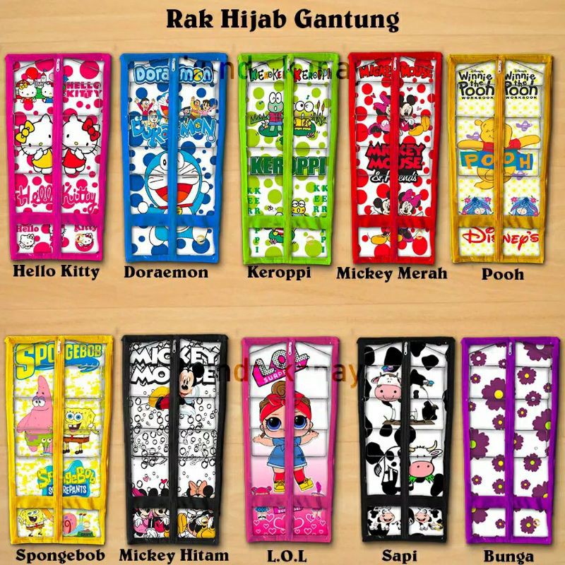 Rak Gantung Hijab. Rak Gantung Jilbab