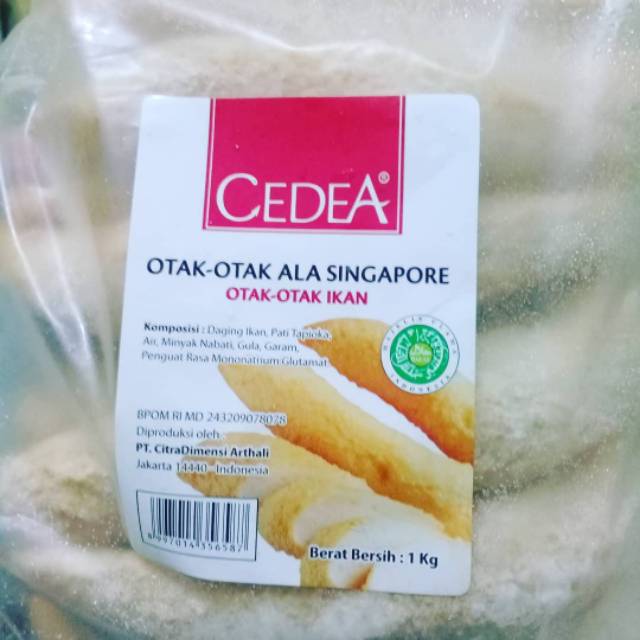 

Cedea Otak-Otak Ala Singapure 1kg