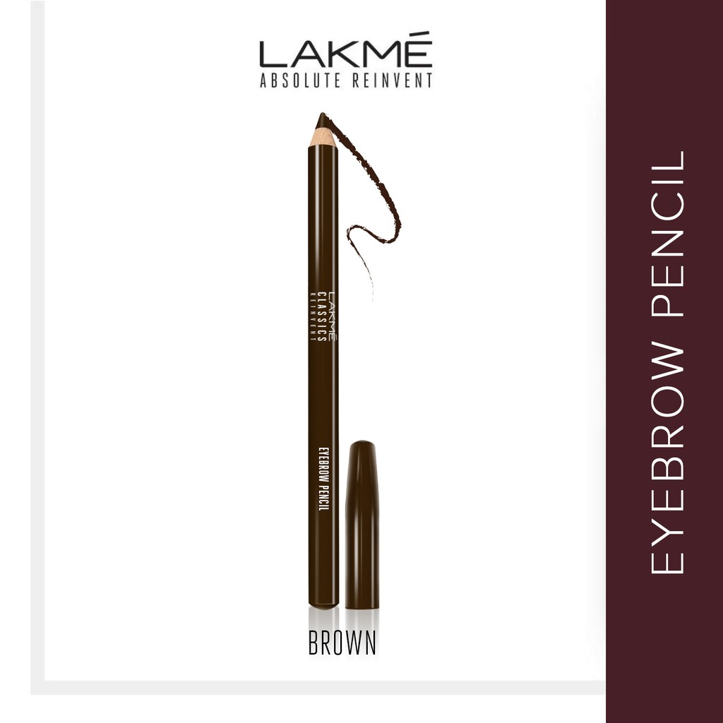 Lakme Make Up Pensil Alis Eyebrow Pencil Brown Classic Alis Natural