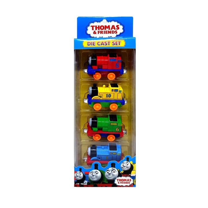 Thomas & Friends Die Cast Set 4 Kereta Besi Magnet