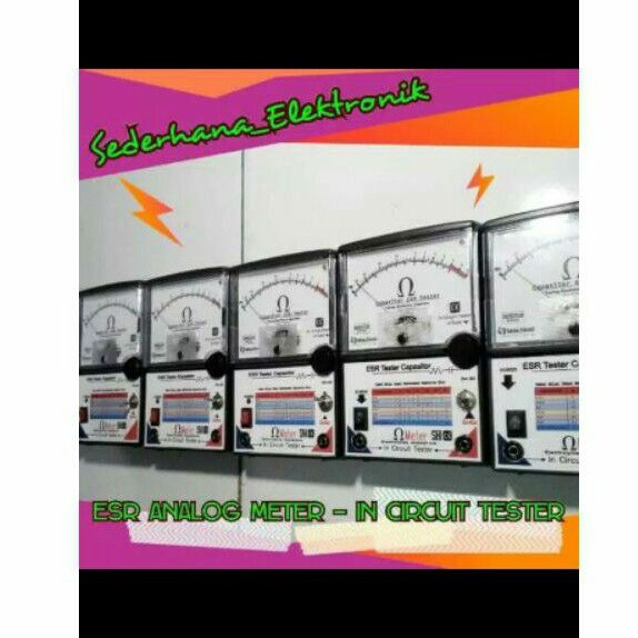 ESR tester analog in circuit tester