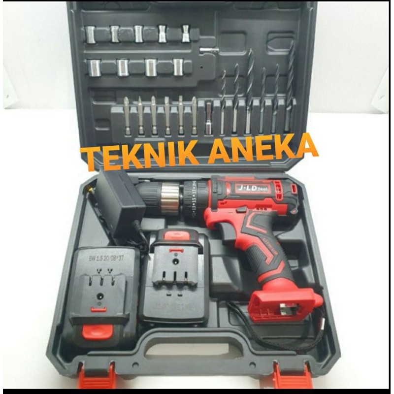 CORDLESS DRILL JLD 36V BATERAI IMPACT DRILL