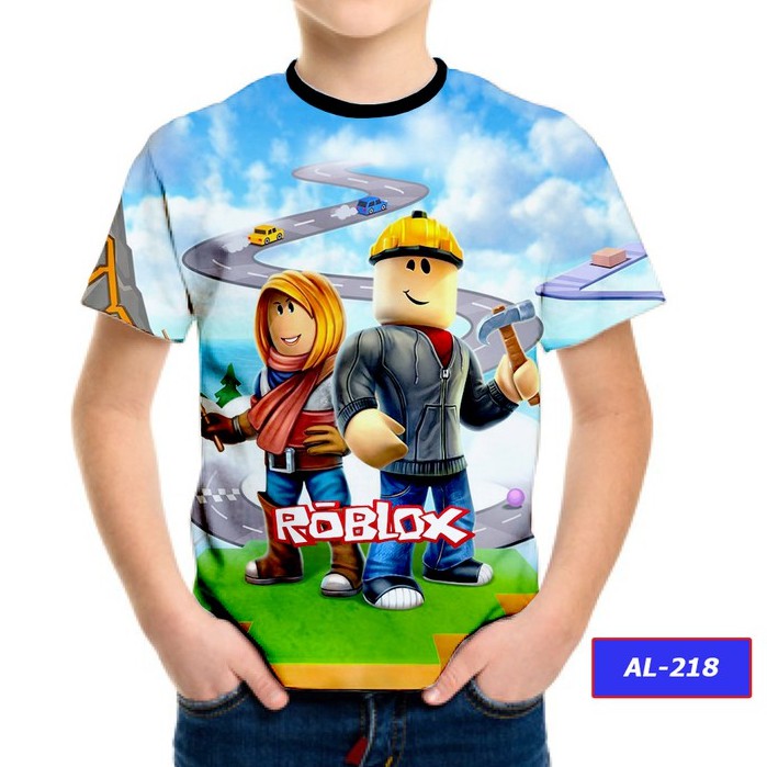 Baju Anak Laki Laki Roblox Series 3D Murah #AL-218