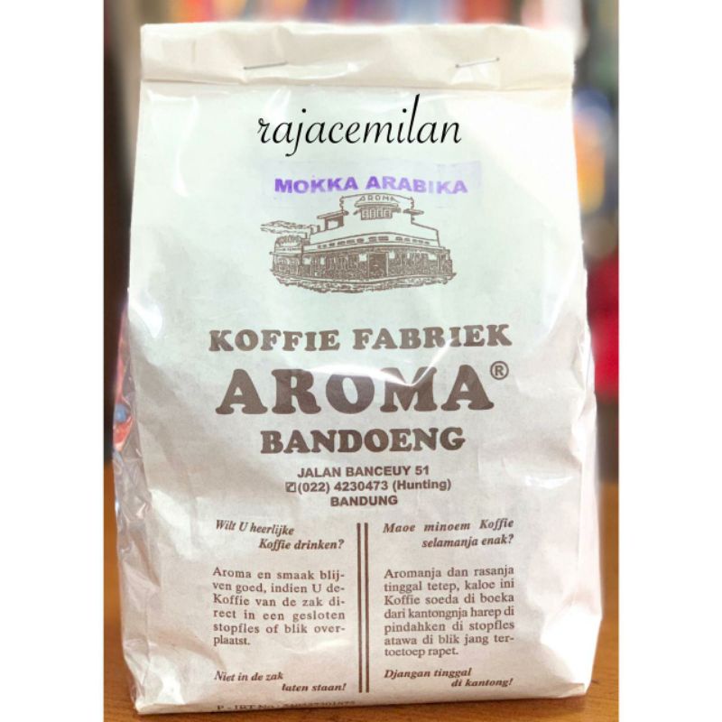 

Kopi Aroma Mokka Arabika 250gr/ Kopi Fabriek Aroma Banceuy Bandung