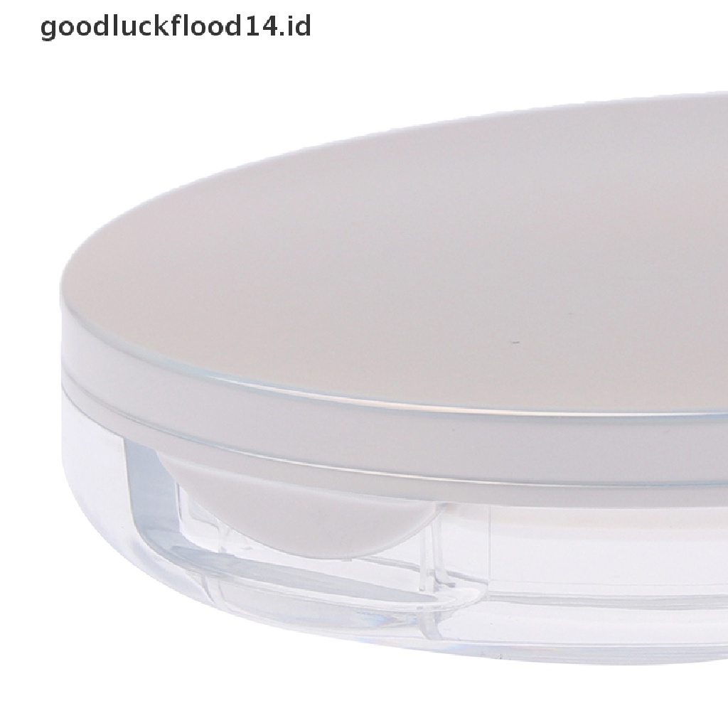 [OOID] 1Pcs Portable Empty Cosmetic Sifter Loose Jar Container Puff Box Container Case ID( not include puff)