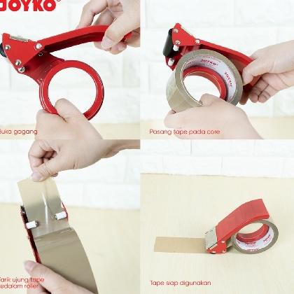 

Dispenser Lakban Plakban BESI JOYKO TD-2S ➱↕ ➞ ➞