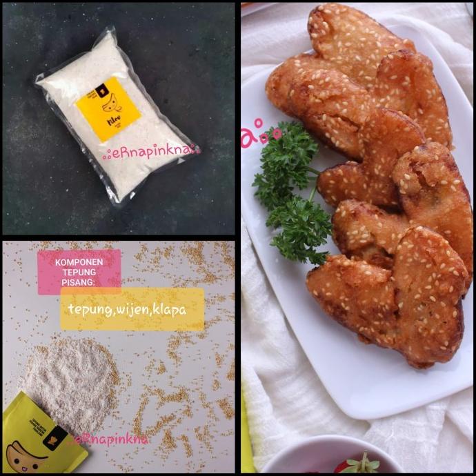 

[COD] PILOV Tepung Pisang Goreng Thailand Kemasan 1 kg [COD]