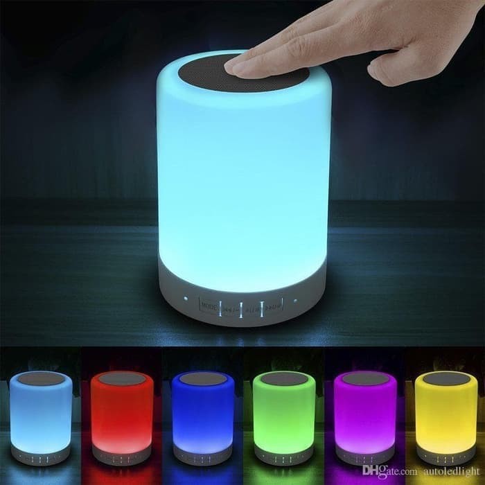 SPEAKER BLUETOOTH M9 / SPEAKER BLUETOOTH CL-671 LAMPU TIDUR SMART TOUCH PORTABLE LAMP