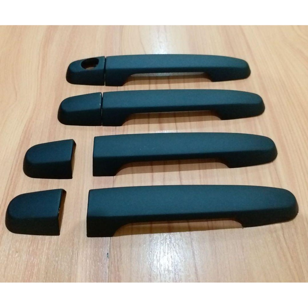 Cover Handle Fortuner Hitam Dop - Black Doff Edition 2007 - 2015