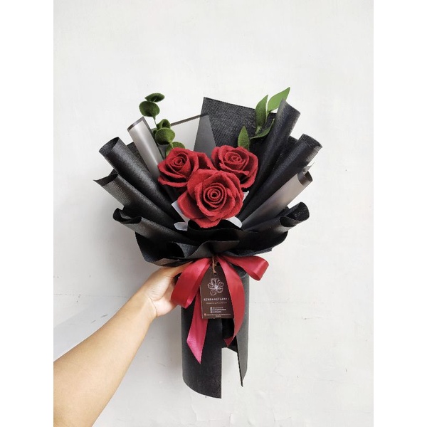 Buket bunga wisuda / buket wisuda/ bunga palsu