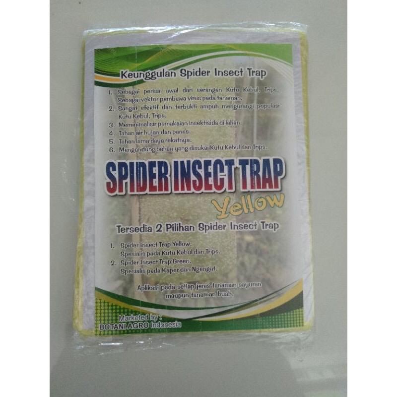 Spider insect trap yellow trap ( perangkap specialis KUTU KEBUL)