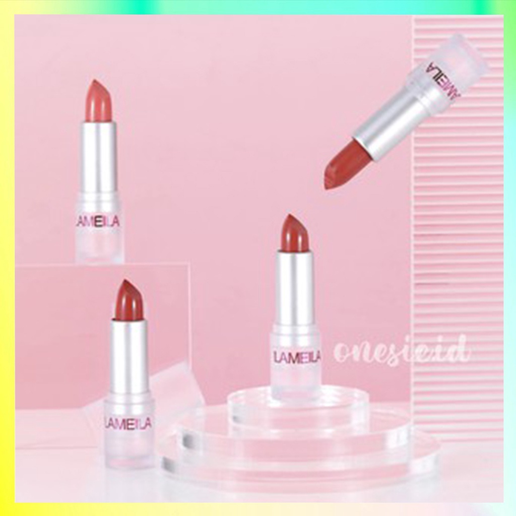 LAMEILA Ice Cube Lipstick Matte Tahan Lama Lipstik 8 Warna LA080