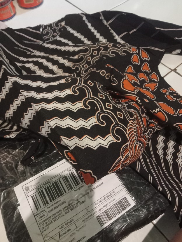 Bayar Dirumah ((cod)) || Tunik Batik Motif Seragam Batik Dianputri Baju Batik Wanita