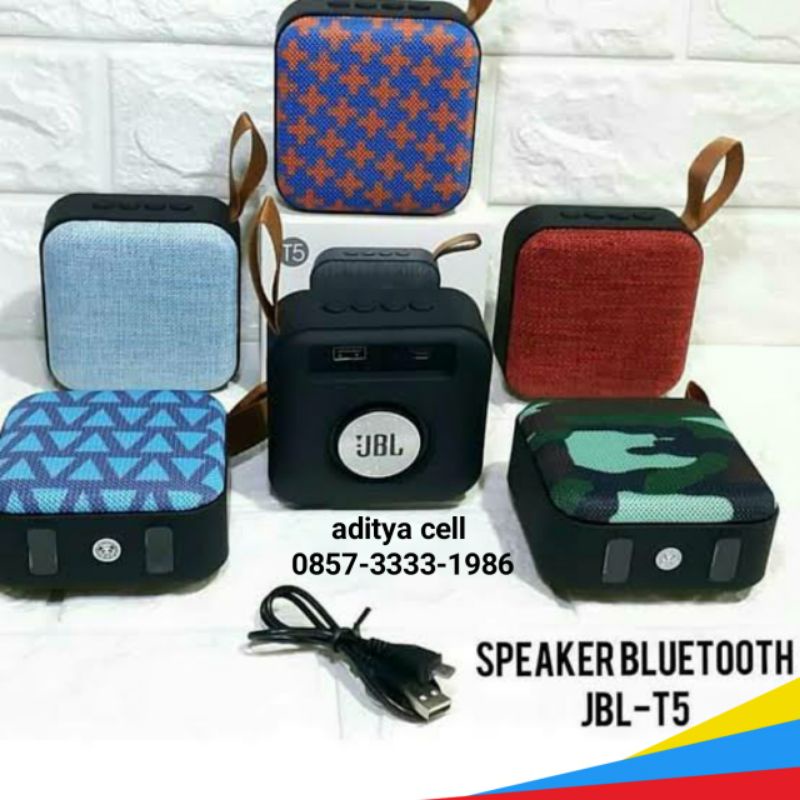 Speaker Bluetooth JBL T5 Mini Speaker JBL Bluetooth T5 kw