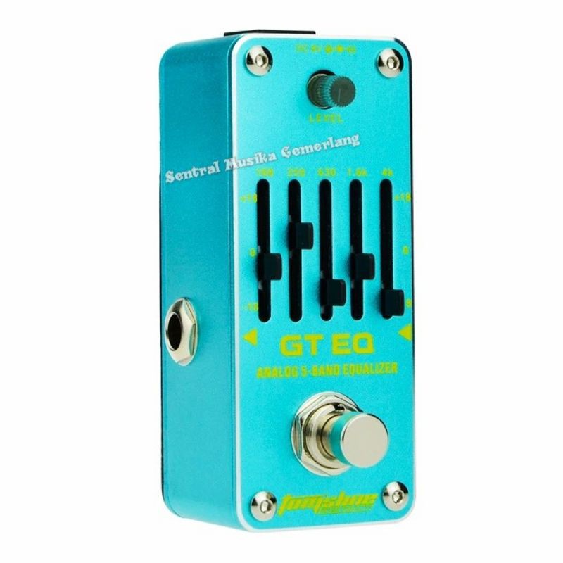 Pedal Efek Gitar Equalizer TOMSLINE AEG-3 GT EQ Analog 5-Band Equalizer Gitar Pedal