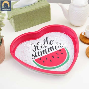 

Nampan Saji Watermelon Heart