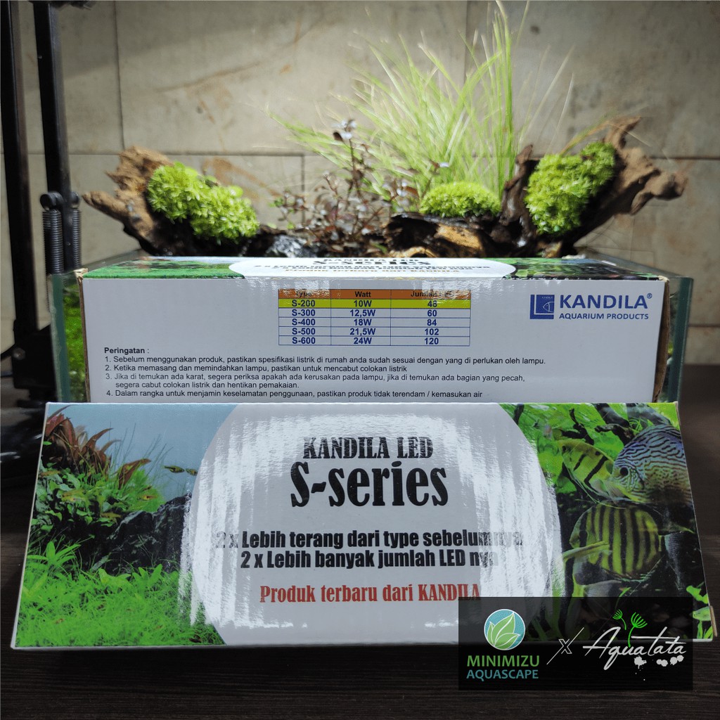 Kandila S200 LED Lampu Aquascape