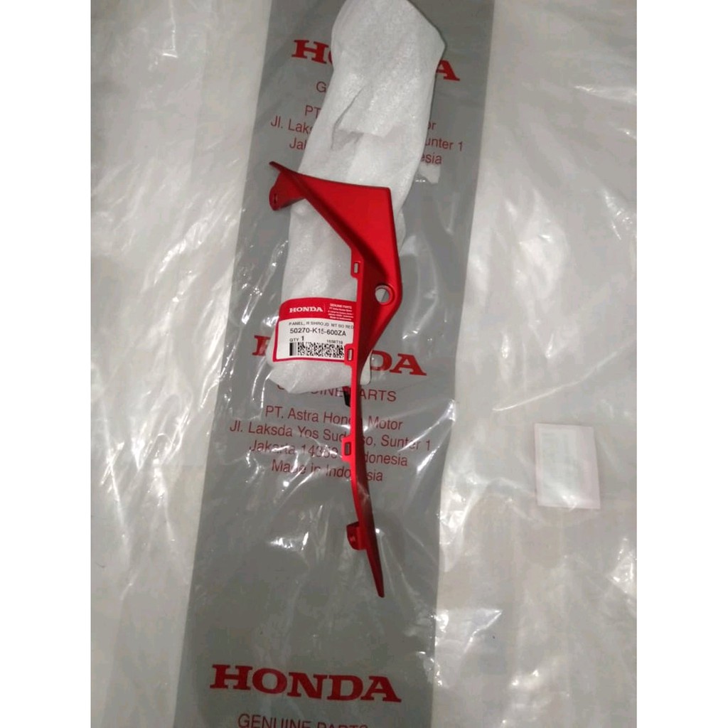 panel R shroud kupingan tangki atas cb 150 R led new 2018 k15 merah doff kanan Murah