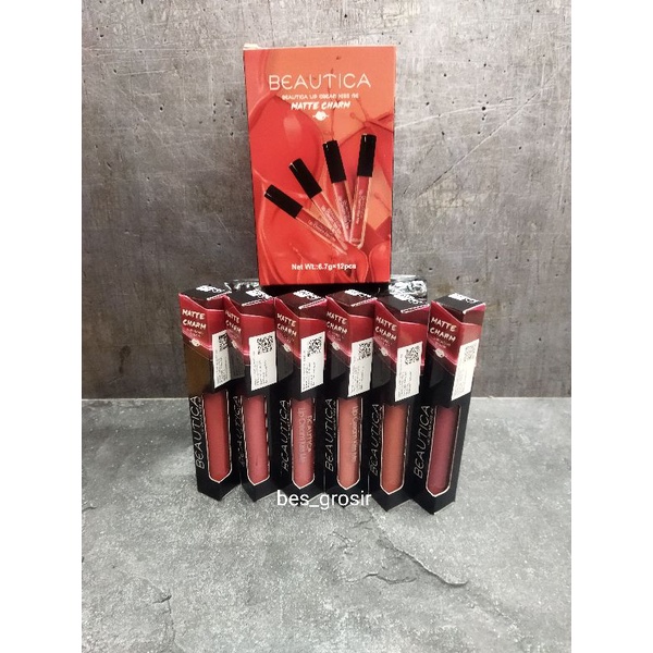 Lipcream beautica mix ( 12pcs )