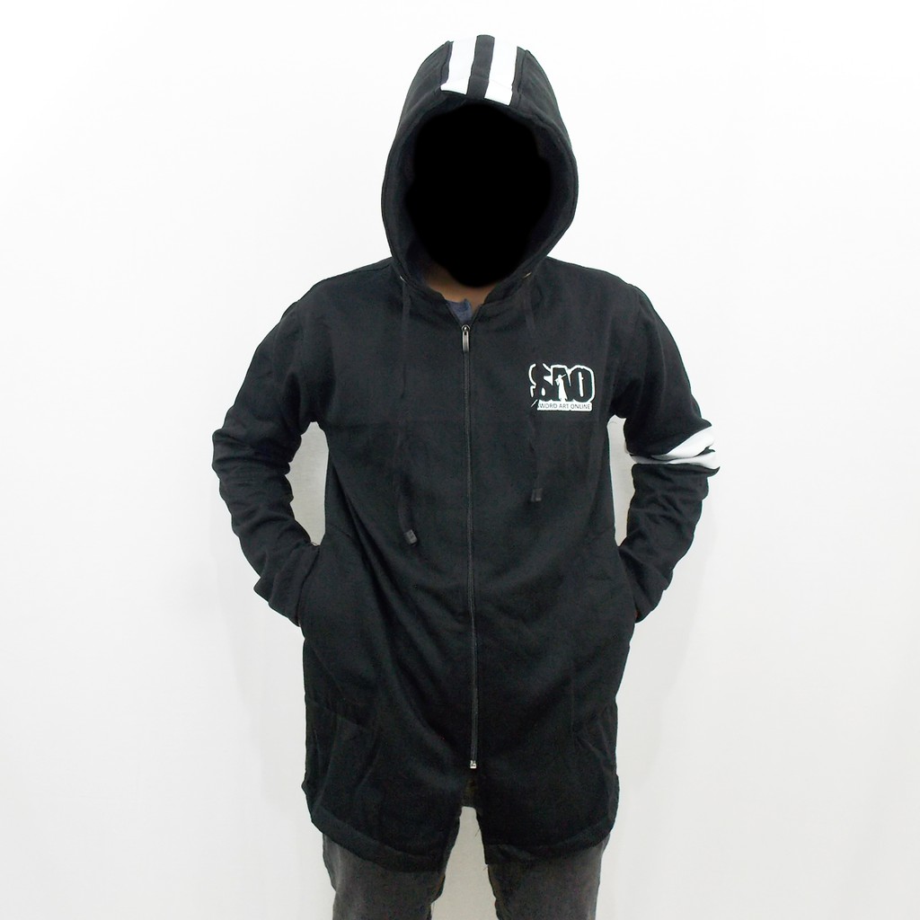 JUBAH SWORD ART ONLINE - JAKET SAO KIRITO - JAKET SWORD ART ONLINE - JAKET ANIME SAO - SWEATER SAO 1