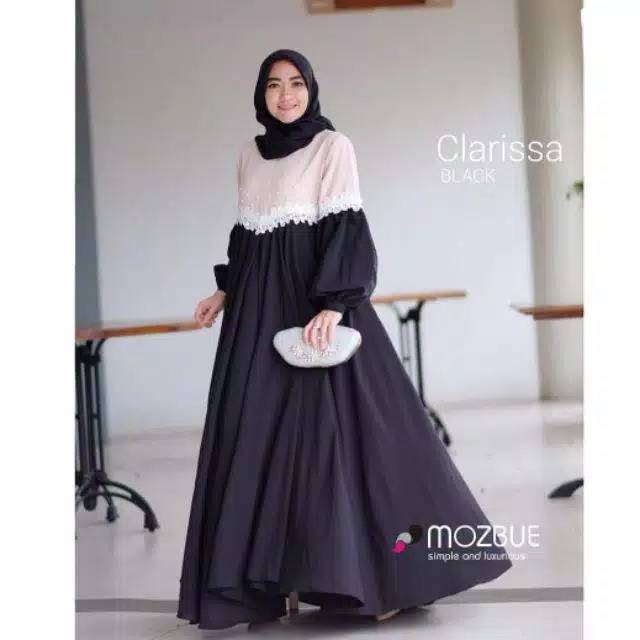CLARISSA DRESS - FASHION MUSLIM - BAJU GAMIS -