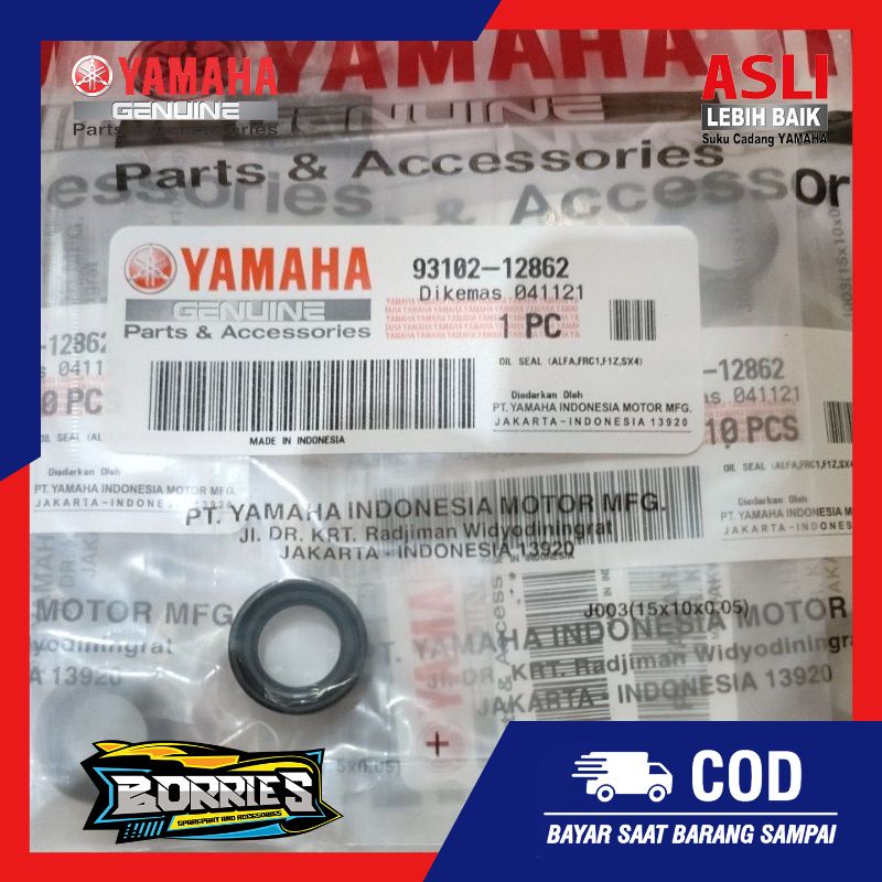 Karet Seal Sil As Operan Gigi Perseneling Persneling Yamaha F1ZR FIZR F1Z FIZ R Force 1 F1 Alfa Orig