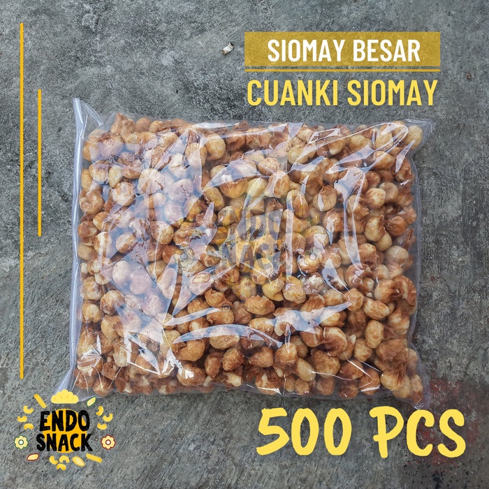 

500Pcs Cuanki Siomay Kering Topping Pelengkap Baso Aci, Seblak dan Cua - Tnp Bubble Wrap - BARU