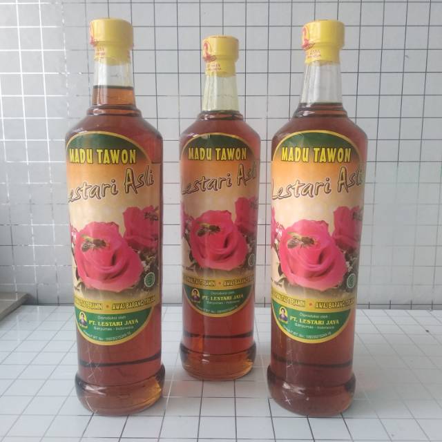 Madu Tawon Lestari Asli Lebah Liar Hutan 100% Alami Natural Original Murni Nusantara Murah 650 ml