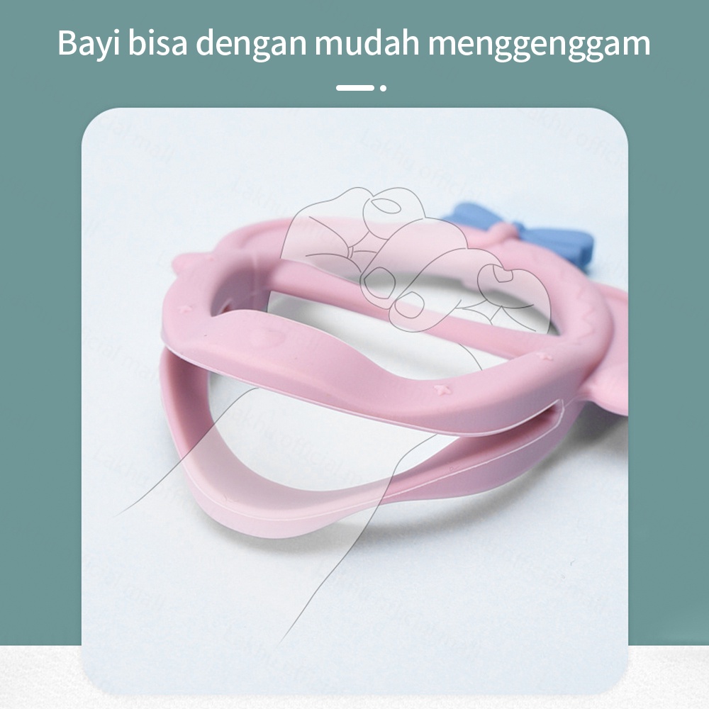 Lakhu teether bayi gelang bpa free gelang gigitan bayi teether bayi silikon