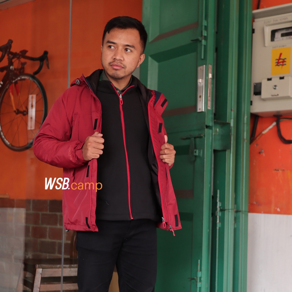 JAKET CONSINA MOUNTAIN GUIDE - JAKET GUNUNG WATERPROOF -  JAKET POLAR