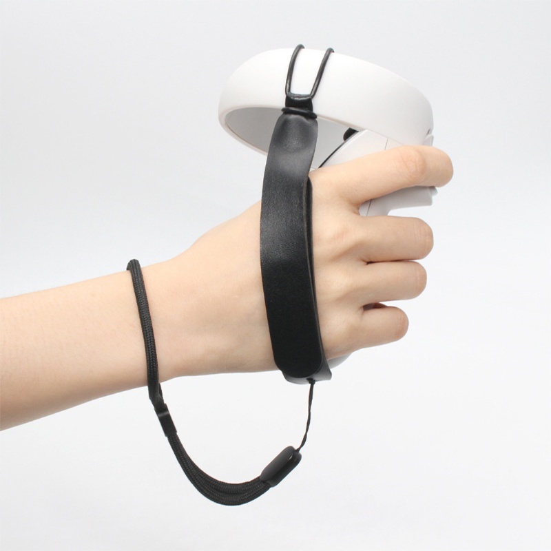 Btsg 1pasang Strap for Oculu Quest 2 VR for Touch Controller Grip Adjustable Wrist Sling Untuk Oculus Quest 2ac