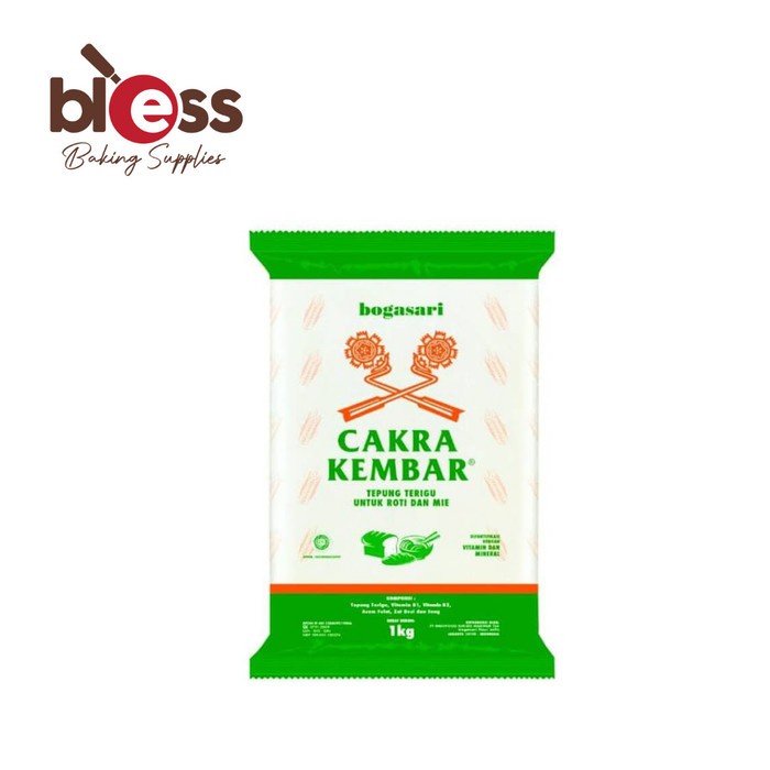 

TEPUNG TERIGU BOGASARI CAKRA KEMBAR EKONOMIS 1 KG / CTN (12 PCS)