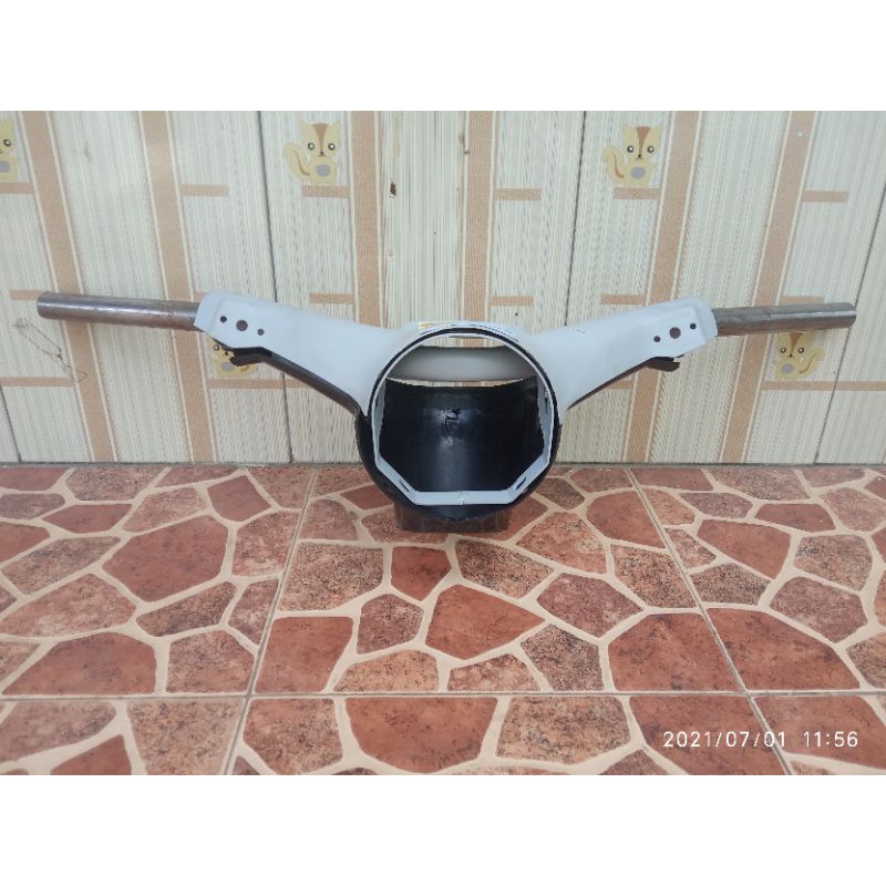 Stang Setang Motor Batok Honda C70 Atas Full Besi Tebal Murah /Stang Stir Batok Atas C70+batok bawah